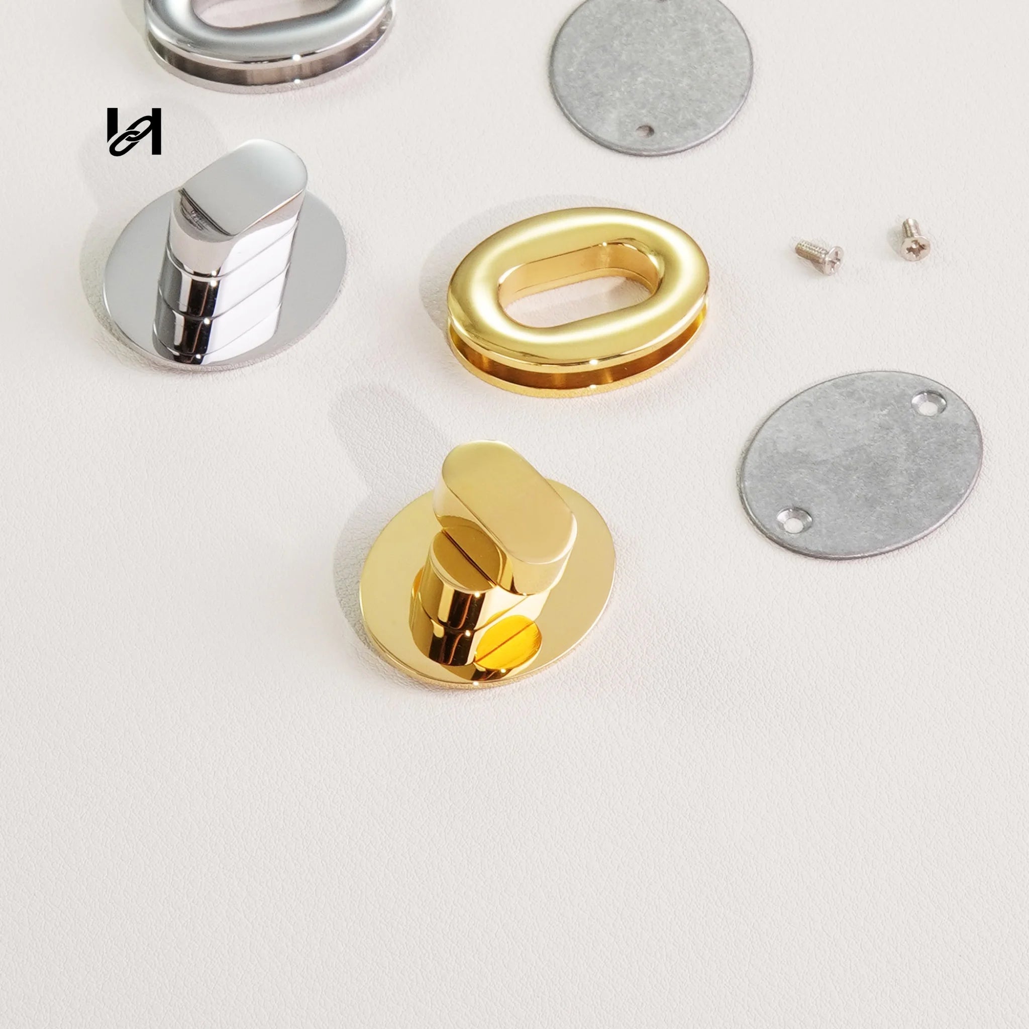 Best-Selling 30×24mm Stainless Steel Oval Twist Locks – Custom Hardware for Bags & Brands - hardware