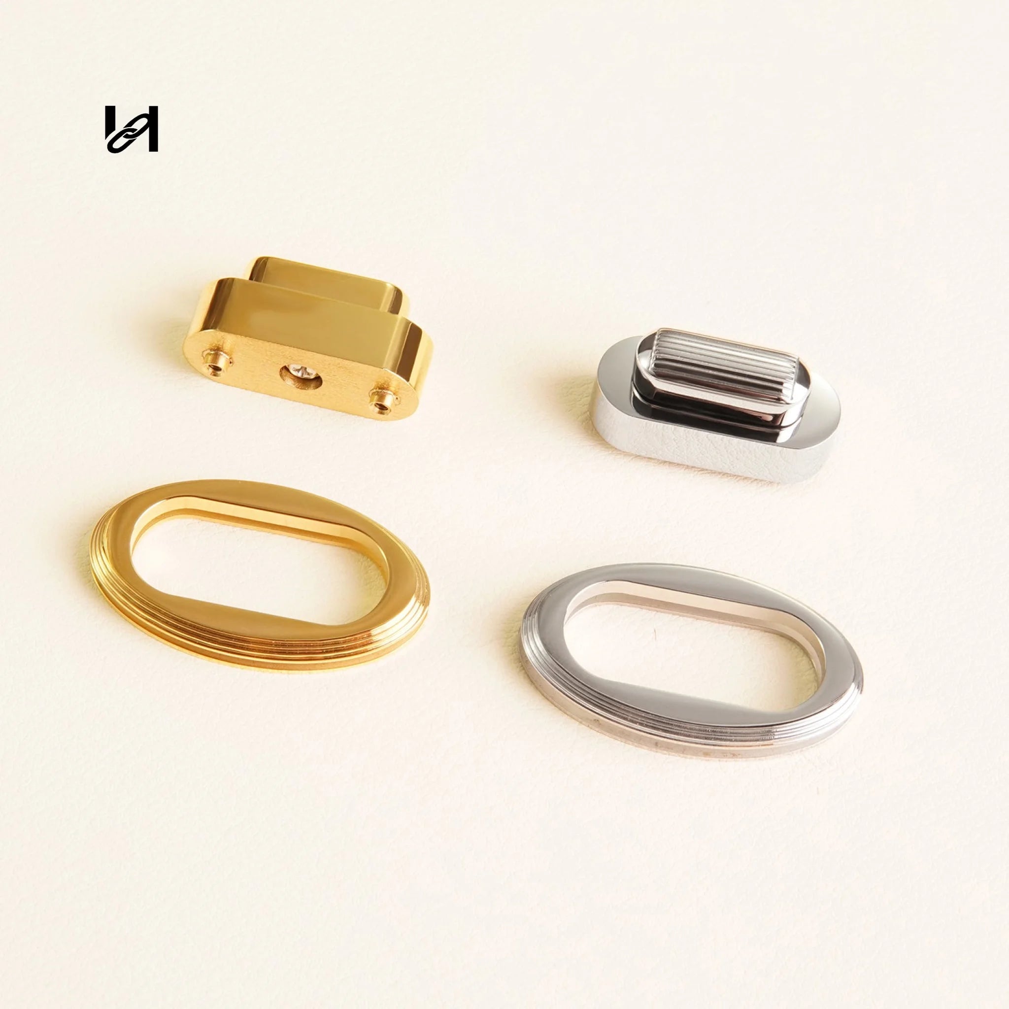Best-Selling 38×21mm Stainless Steel Oval Turn Locks – Custom Hardware for Bags & Brands - hardware