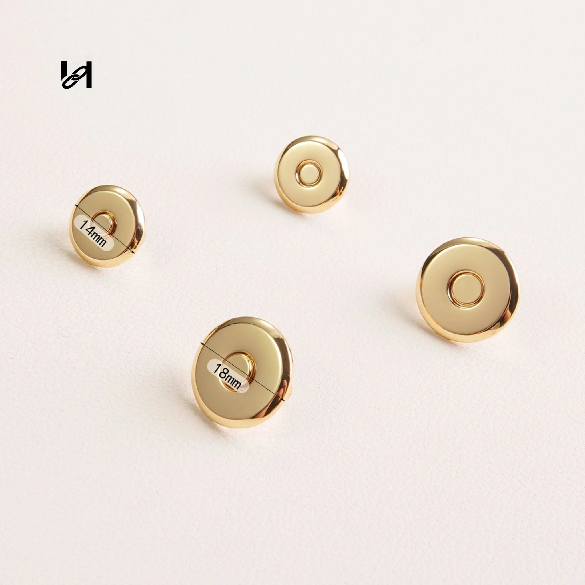 Best-Selling Brass Round Magnetic Snap – Custom Hardware for Bags & Leather Goods - hardware
