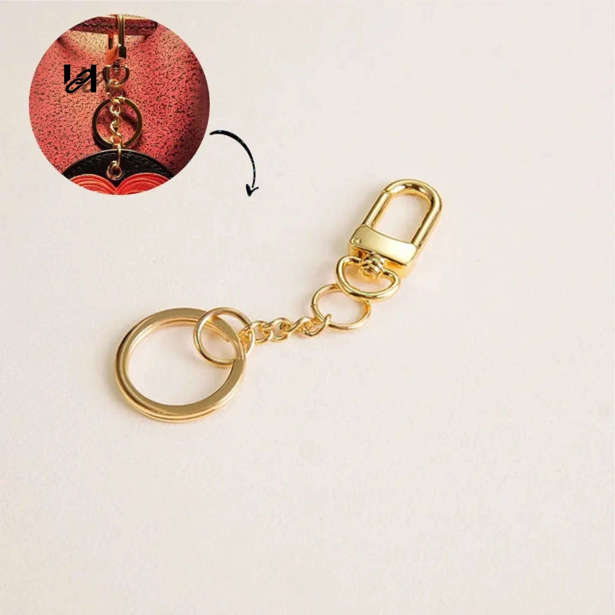 Snap Hook with Key Ring - hardware