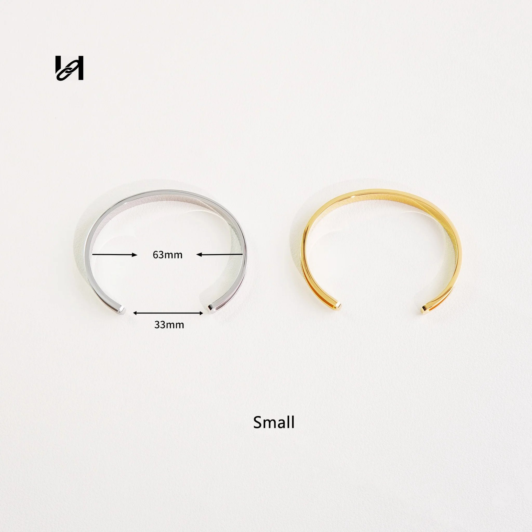 Best-Selling Stainless Steel C-Shaped Open Bracelet Bases – Custom Jewelry for Brands - Silver / Small-1pcs - hardware