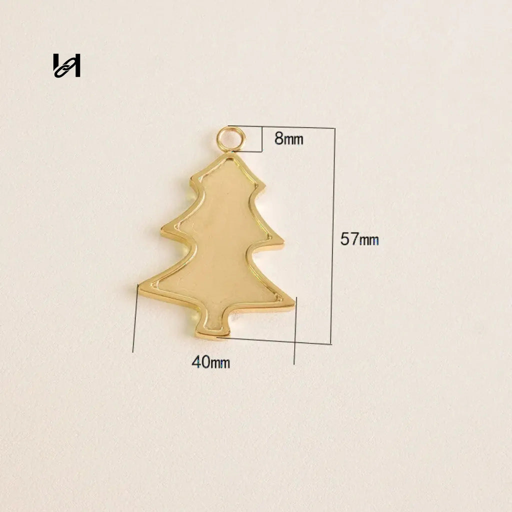 Christmas tree key ring - hardware