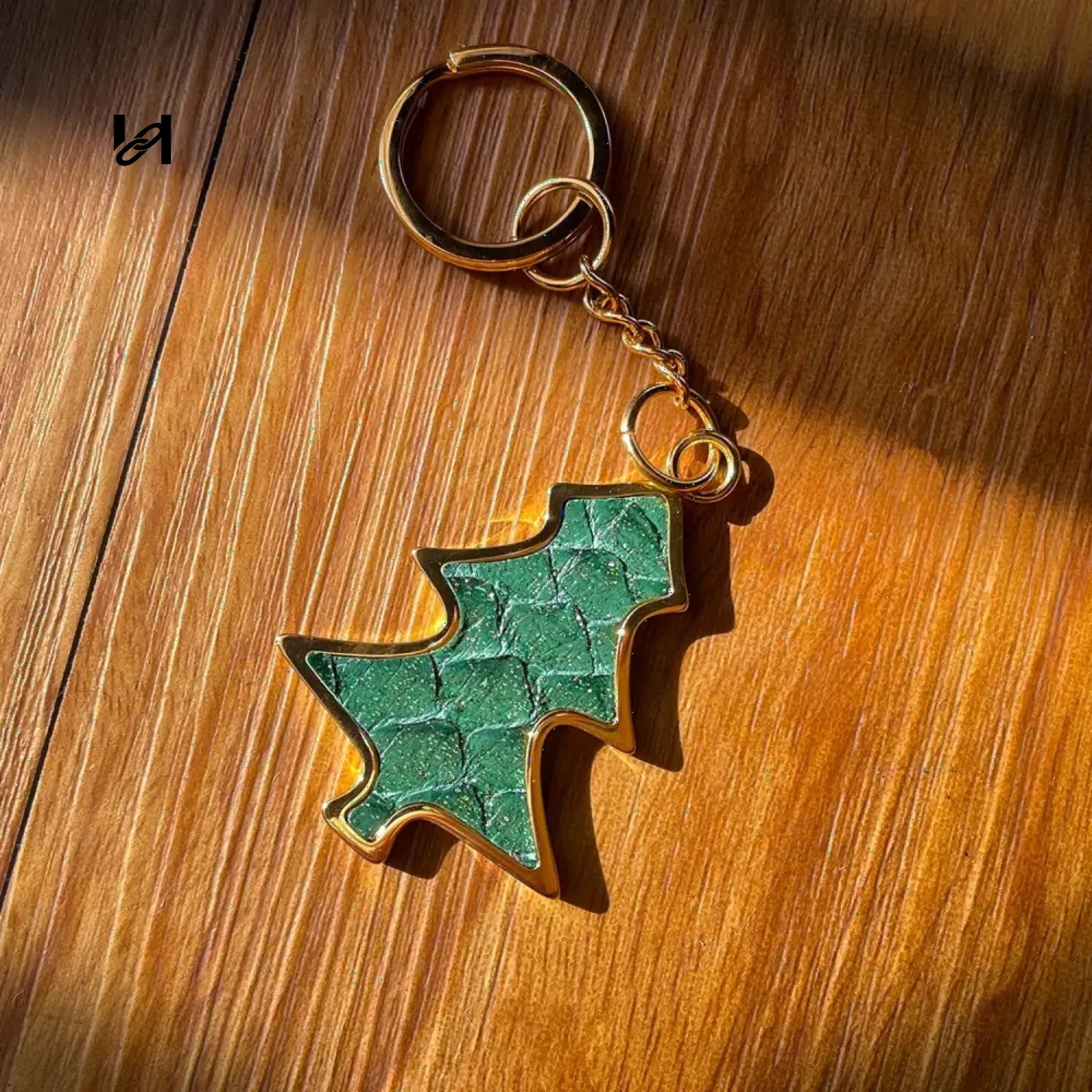 Christmas tree key ring - hardware