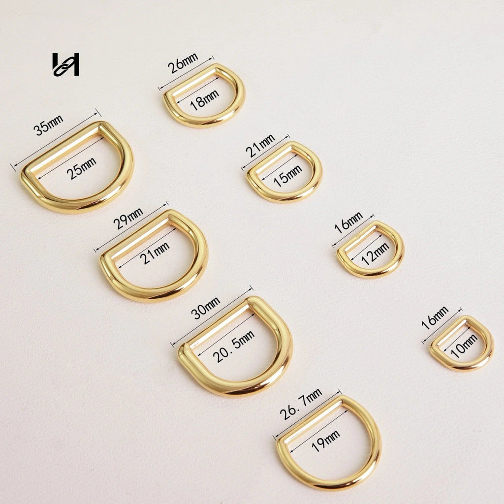 Best-Selling Stainless Steel D Rings – Custom Hardware for Bags & Leather Goods
