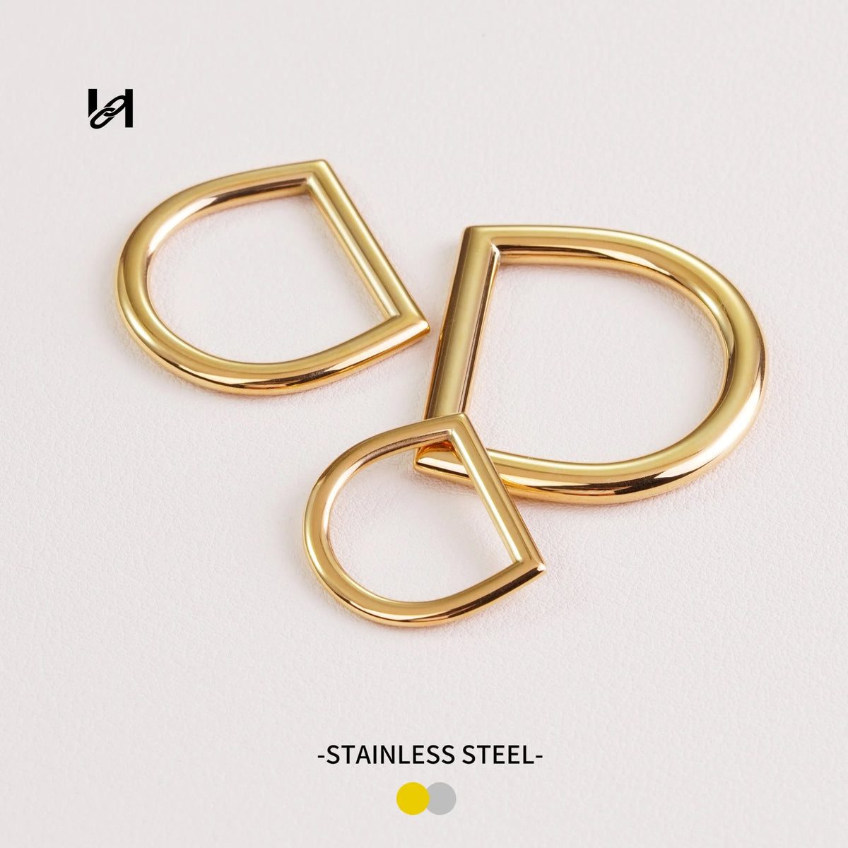Best-Selling Stainless Steel Flat Wire D Rings – Custom Hardware for Bags & Leather Goods