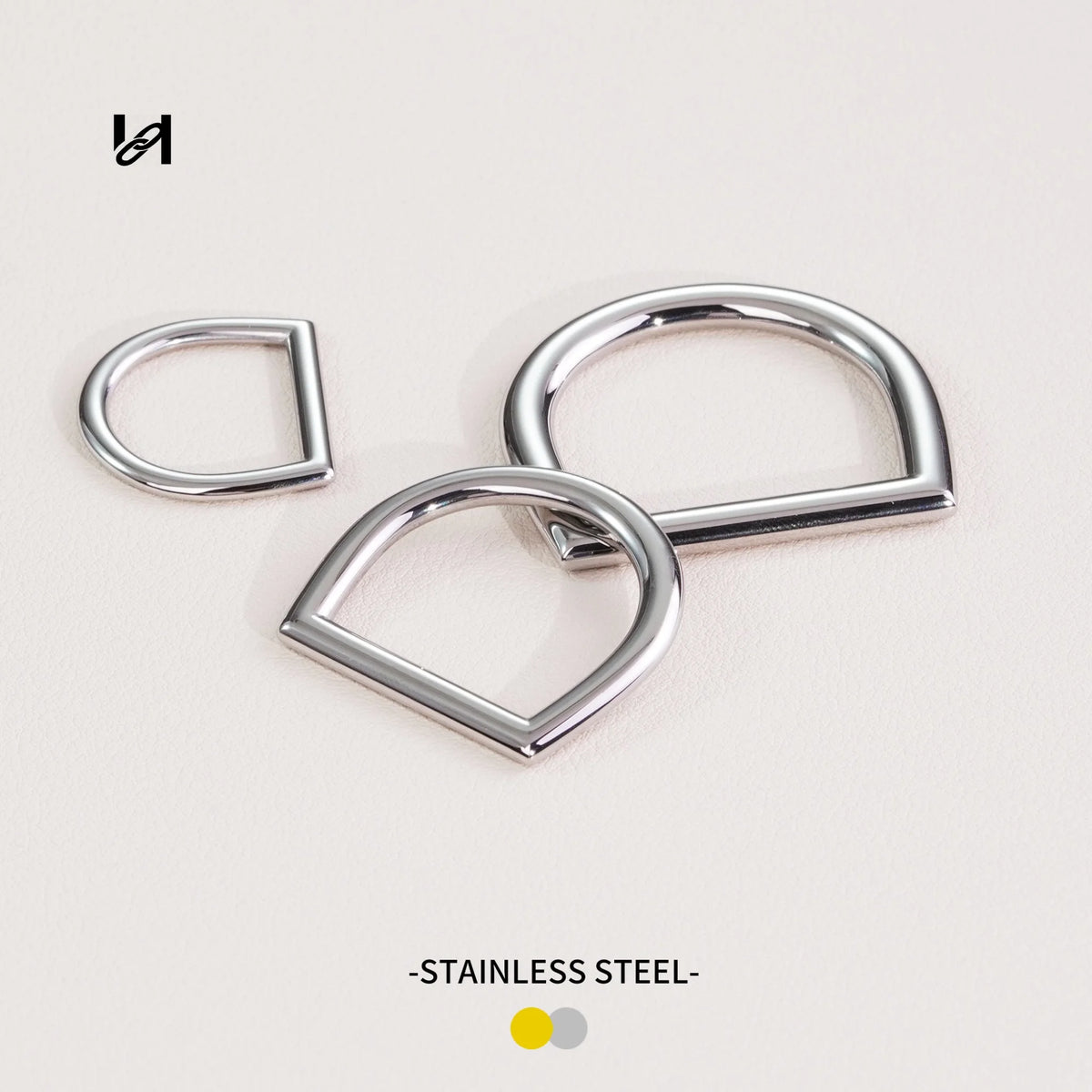 Best-Selling Stainless Steel Flat Wire D Rings – Custom Hardware for Bags & Leather Goods
