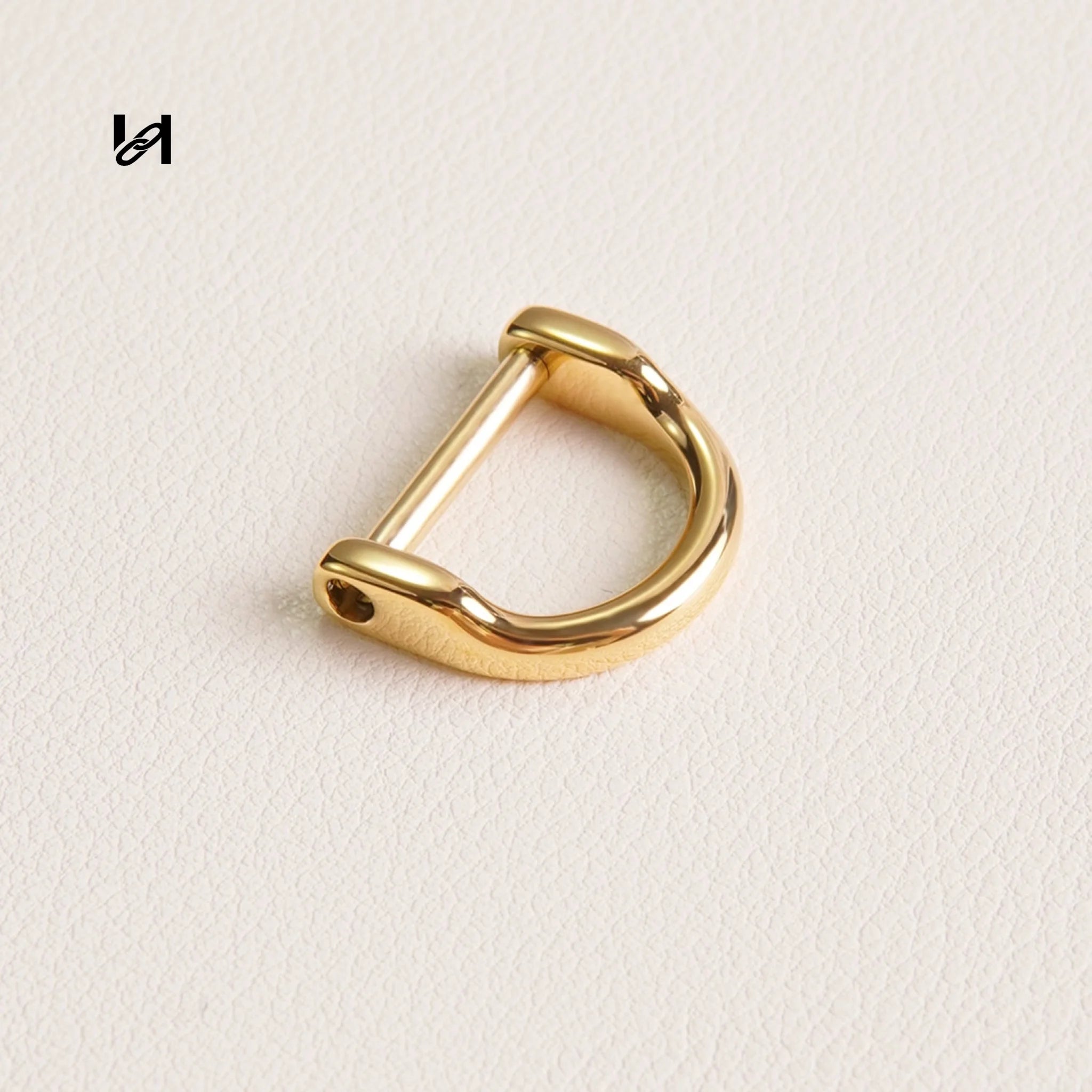 Best-Selling Stainless Steel Horseshoe D-Rings with Screw Pin – Custom Hardware for Bags & Leather Goods - hardware