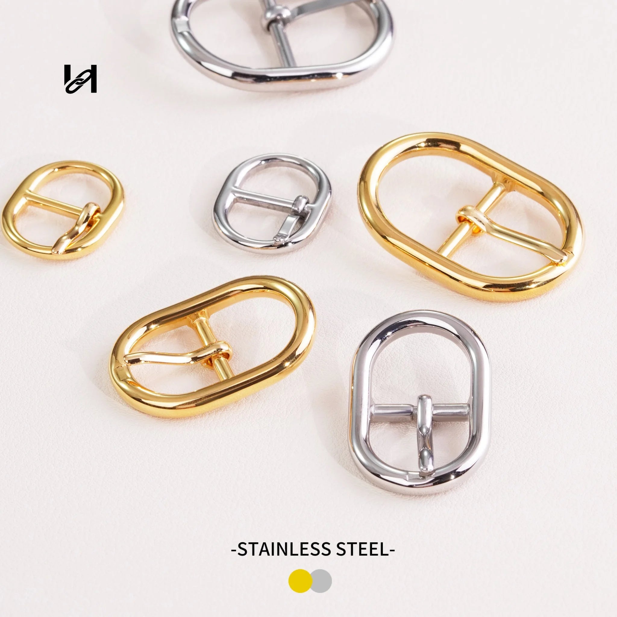 Best-Selling Stainless Steel Round Pin Buckles – Custom Hardware for Bags Belts & Leather Goods - hardware