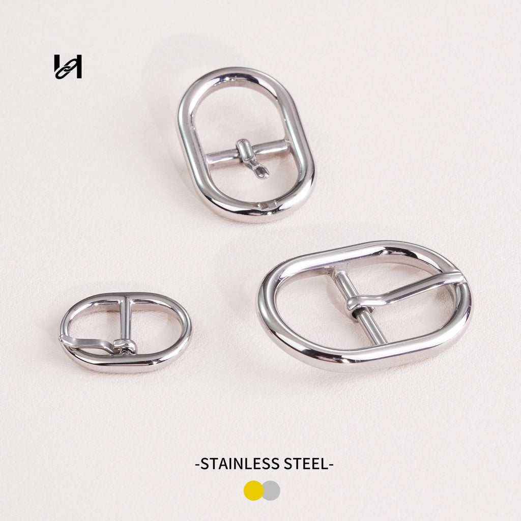 Best-Selling Stainless Steel Round Pin Buckles – Custom Hardware for Bags Belts & Leather Goods - hardware
