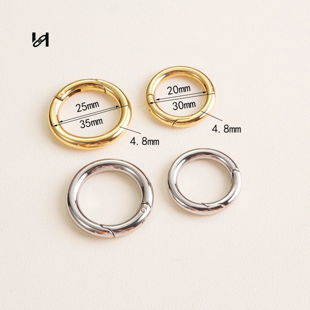 Best-Selling Stainless Steel Spring O Rings – Custom Hardware for Bags & Accessories - hardware