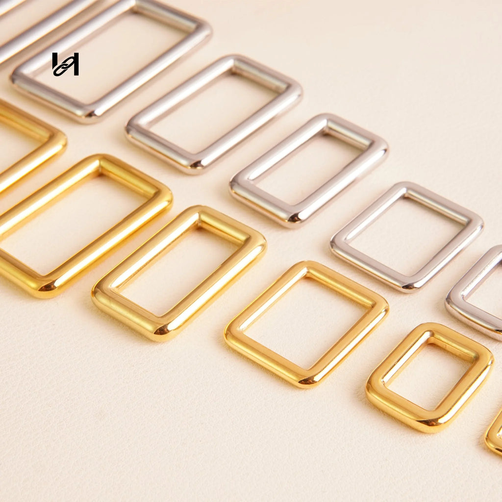 Best-Selling Stainless Steel Square Rings – Custom Hardware for Bags & Leather Goods - hardware