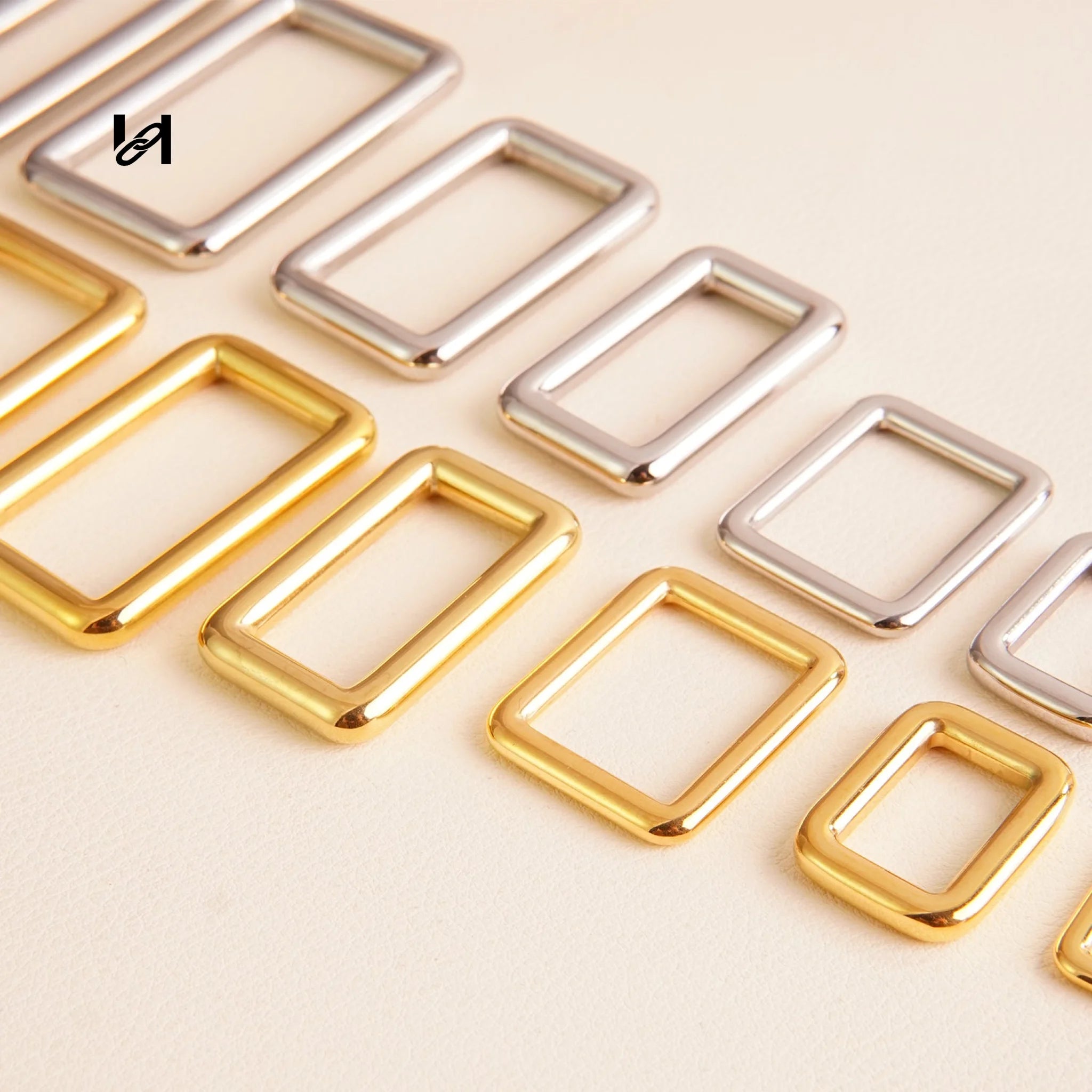 Best-Selling Stainless Steel Square Rings – Custom Hardware for Bags & Leather Goods - hardware