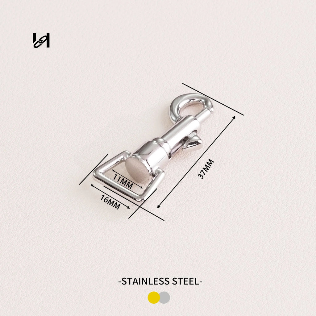 Best-Selling Stainless Steel Swivel Hooks – Custom Hardware for Luggage Bags & Accessories - Gold / 11mm - hardware