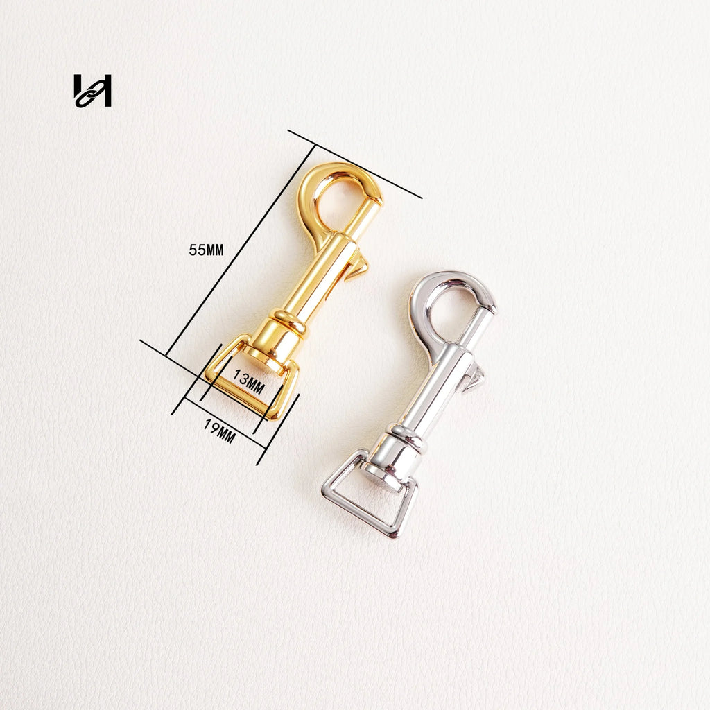 Best-Selling Stainless Steel Swivel Hooks – Custom Hardware for Luggage Bags & Accessories - Gold / 13mm - hardware