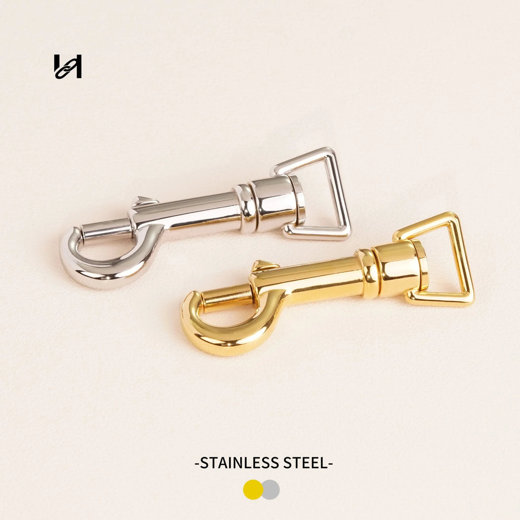 Best-Selling Stainless Steel Swivel Hooks – Custom Hardware for Luggage Bags & Accessories - Silver / 15mm - hardware