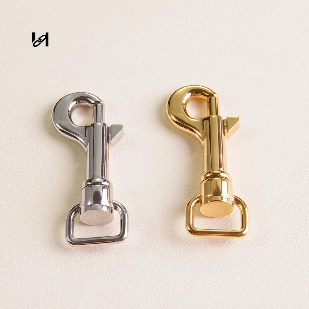 Best-Selling Stainless Steel Swivel Hooks – Custom Hardware for Luggage Bags & Accessories - Silver / Tail square