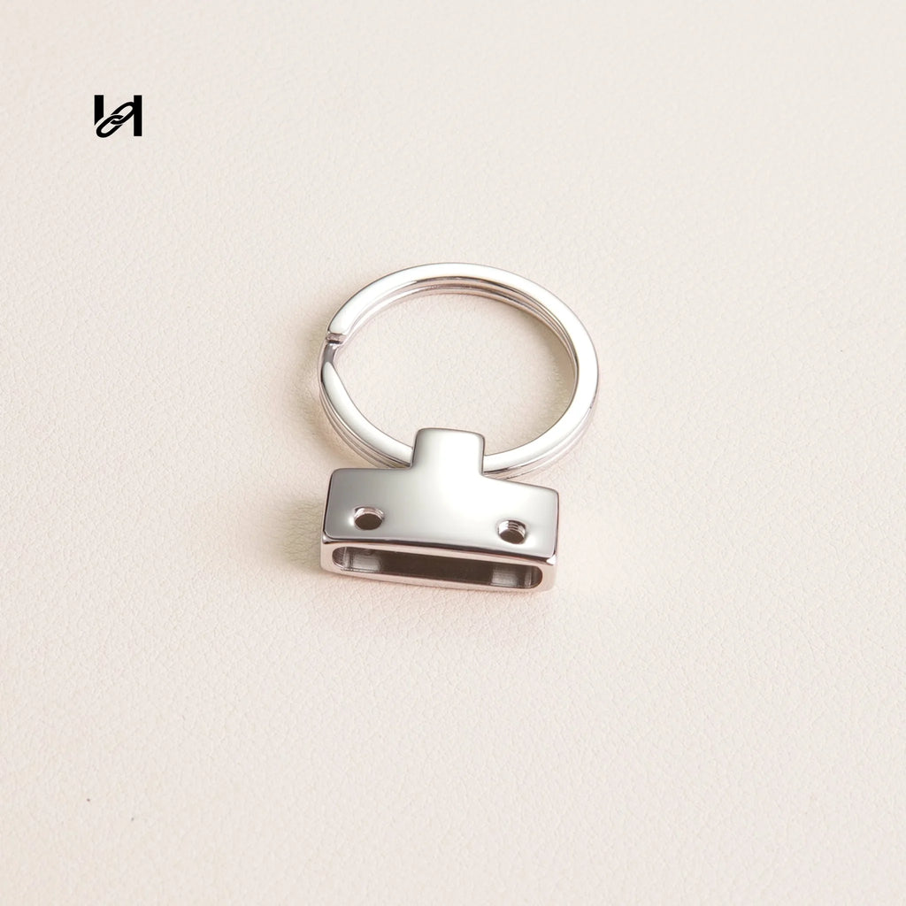 Best-Selling Stainless Steel Swivel Keychain Charms – Available in 15mm & 21mm for Bags & Accessories - 15mm-1pcs