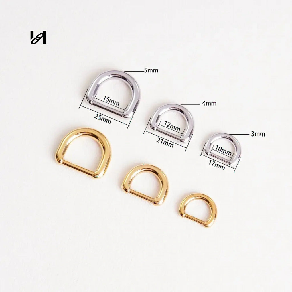 Stainless steel Fat D-Ring - hardware