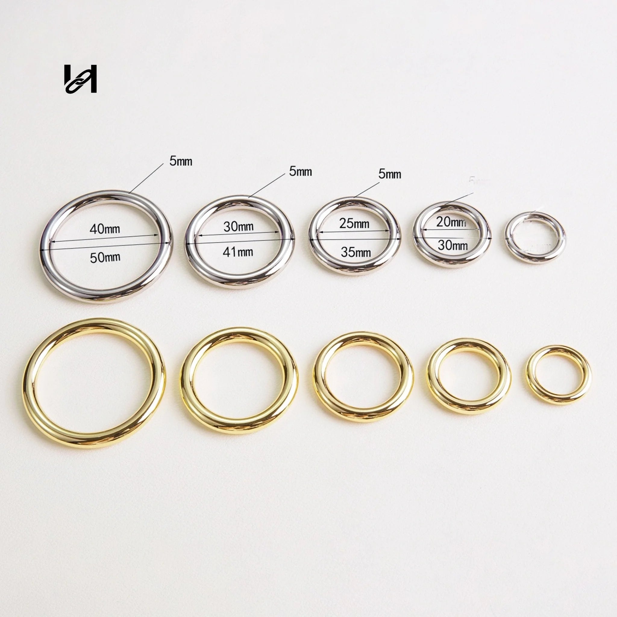 Best-Selling Zinc Alloy Round Closed Rings – Custom Hardware for Bags & Brands - hardware