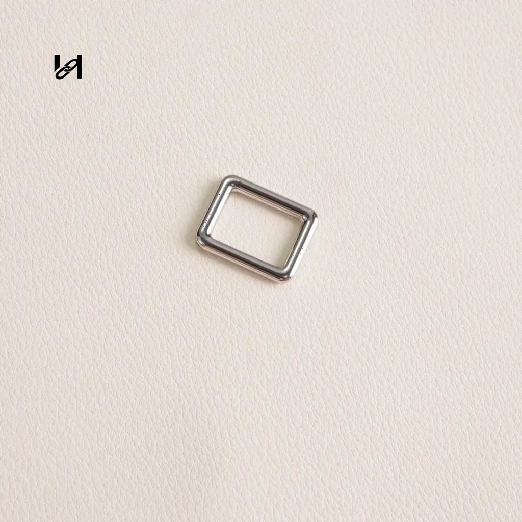 Square Ring - 12mm / silver - hardware