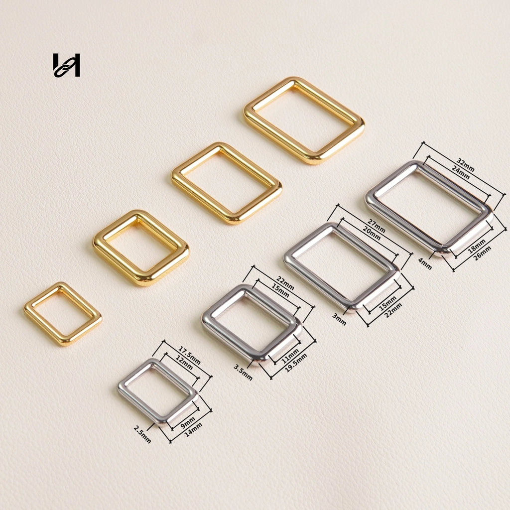 Best-Selling Zinc Alloy Square Rings – Custom Hardware for Bags & Brands - hardware