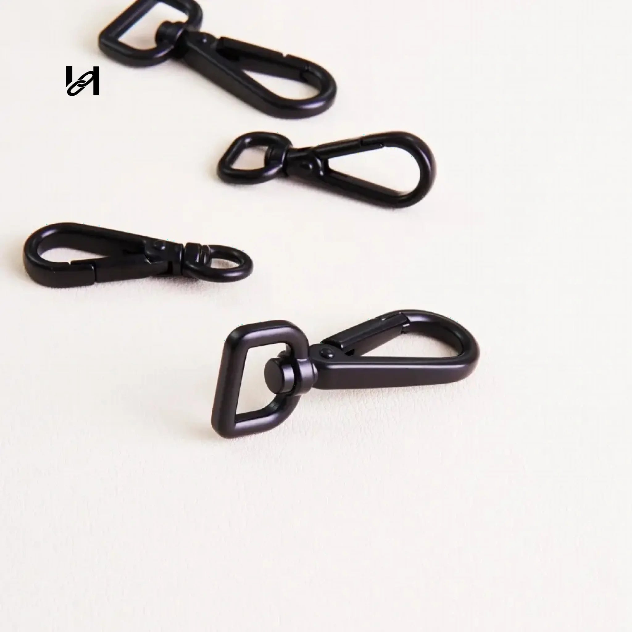 Black SWIVEL HOOK DIY SEWING HARDWARE CRAFT-2 - 19MM - hardware
