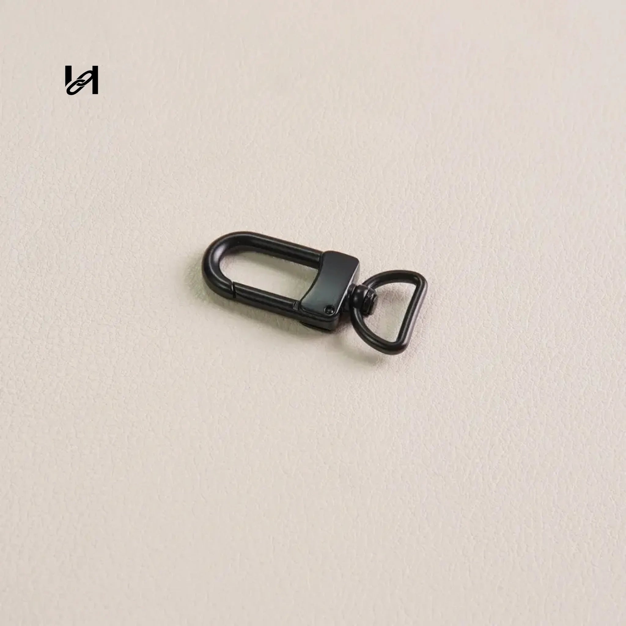 Black Swivel Bolt Snap - 12mm - hardware