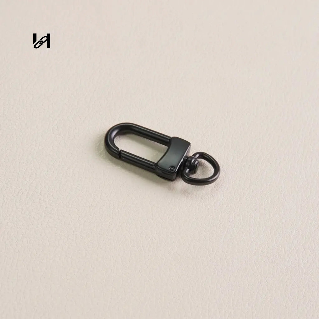Black Swivel Bolt Snap - 9mm - hardware
