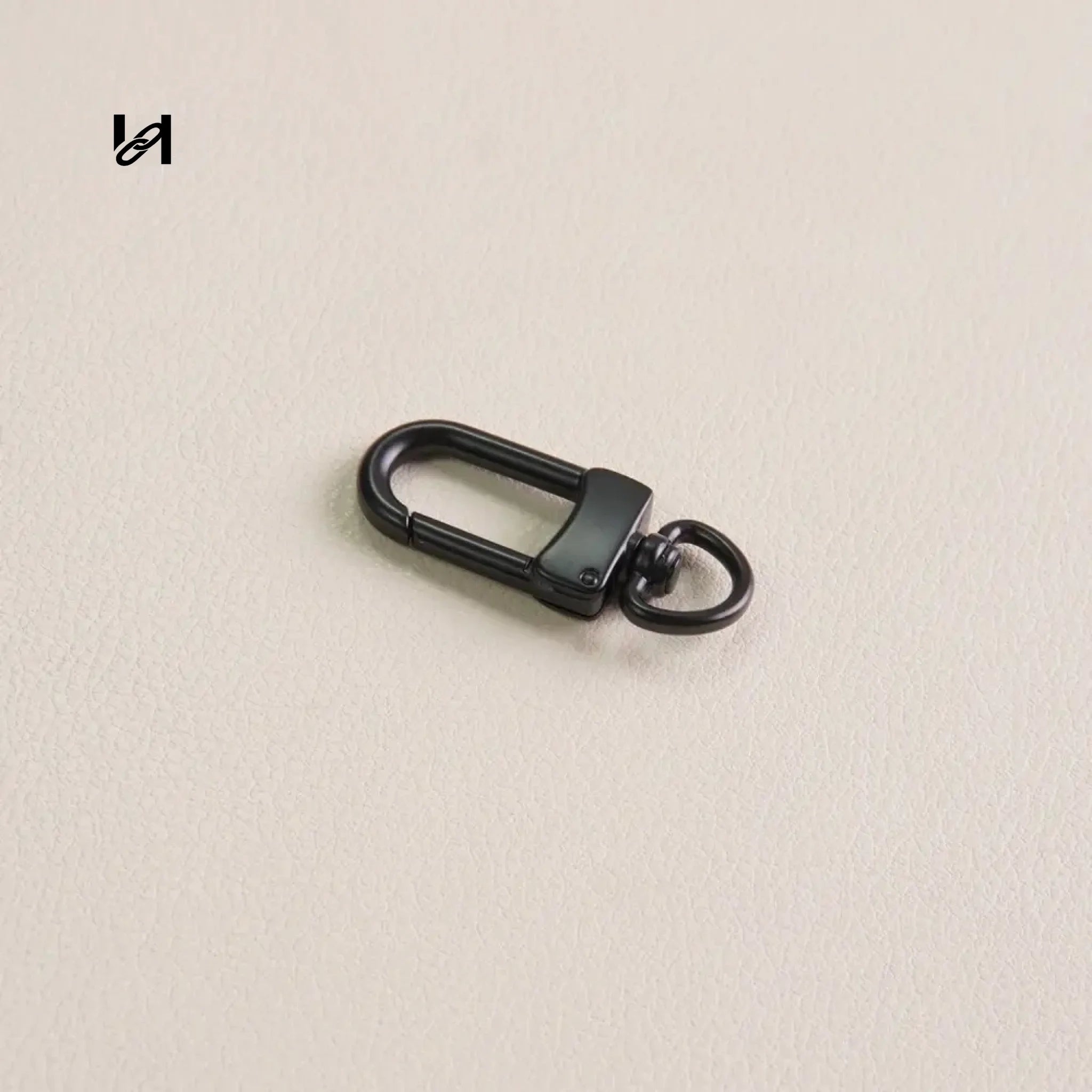 Black Swivel Bolt Snap - 9mm - hardware