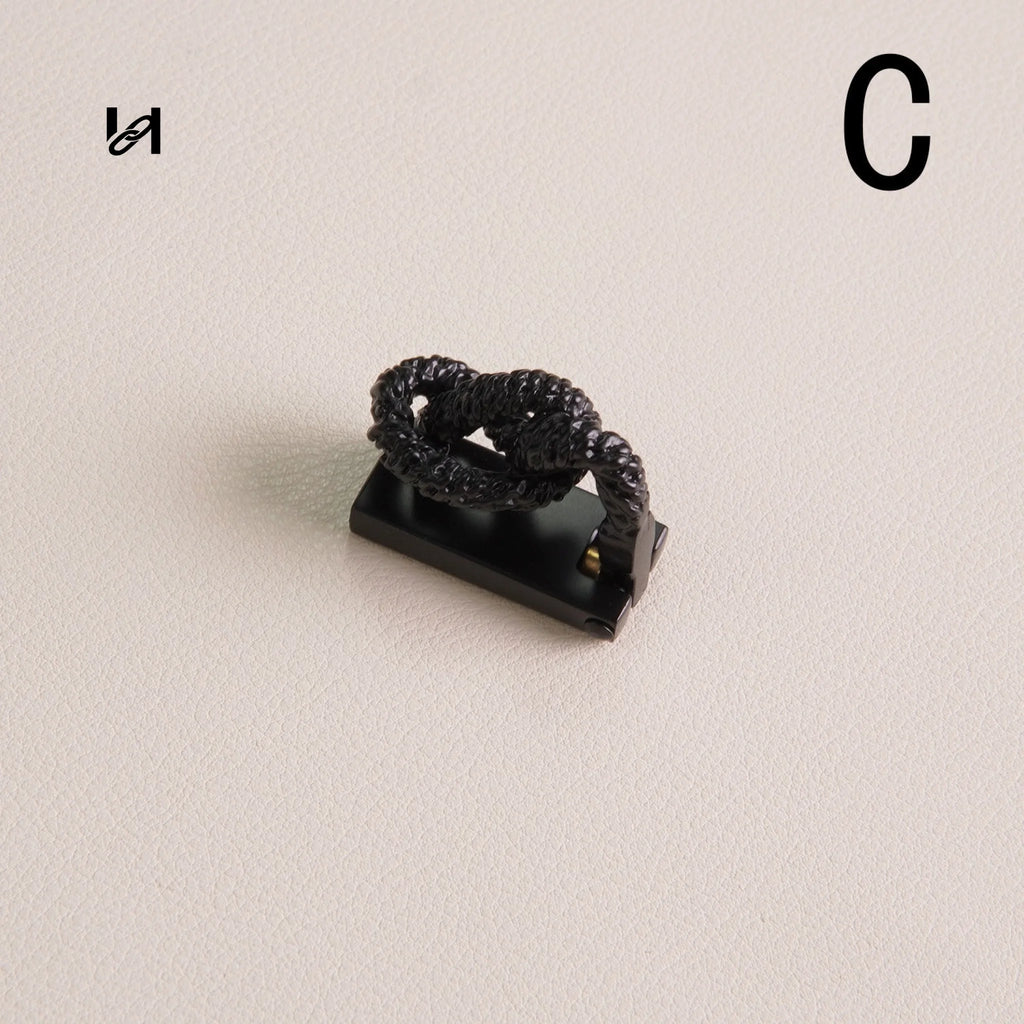 Brass Black Bag lock - Lock-C - hardware