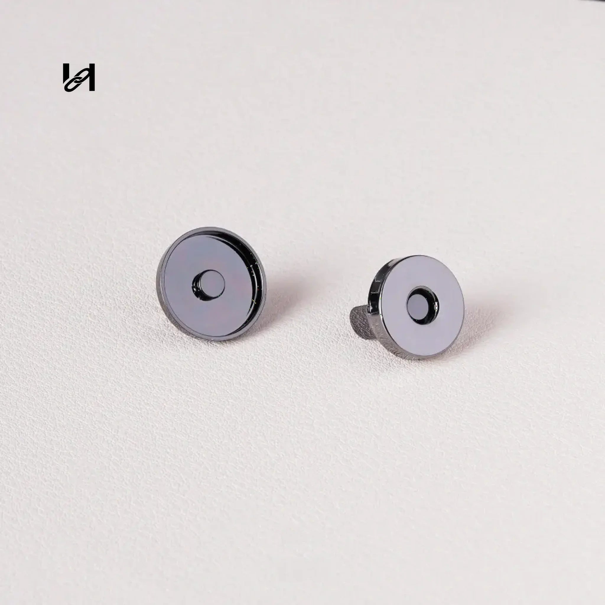 Cap Magnetic snap - Black / 14mm-1pcs - hardware