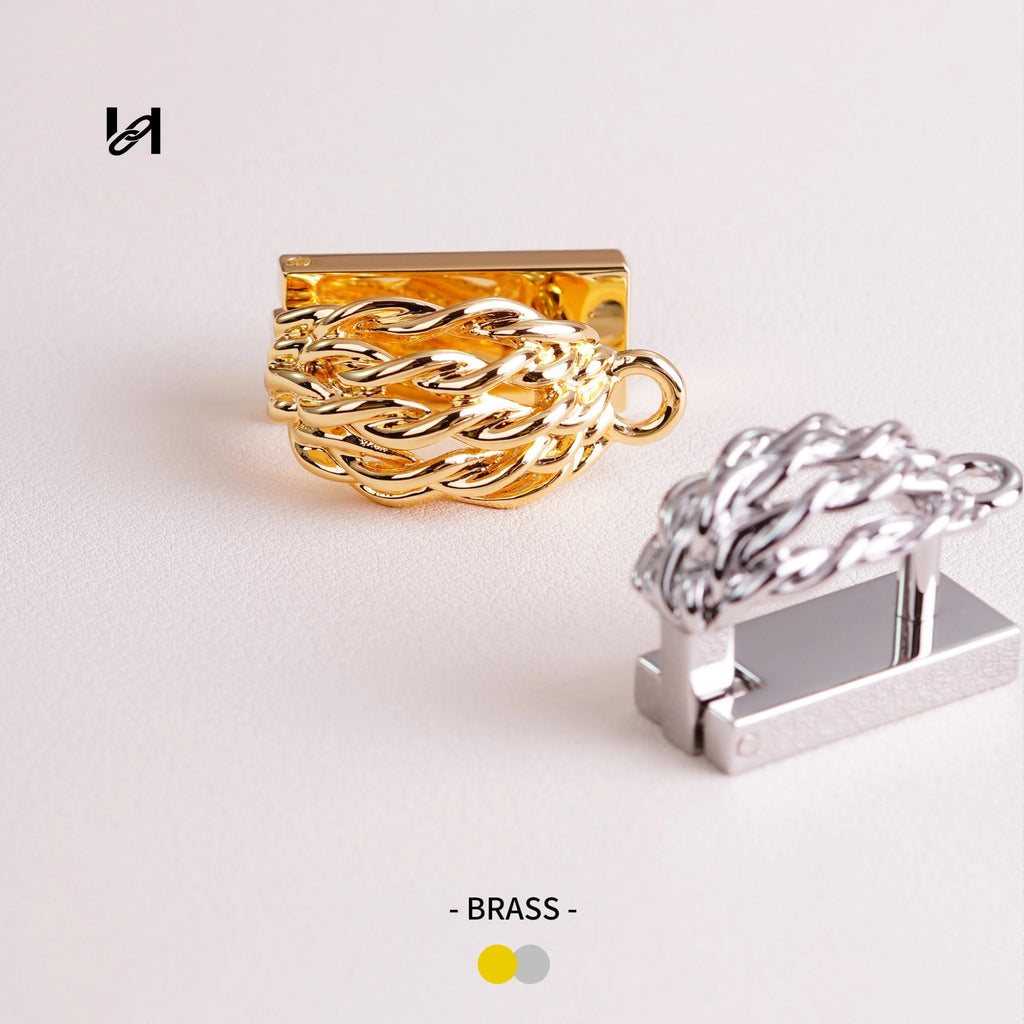Brass Floral Closure Locks – Vintage Hardware for Trunks & Case - hardware