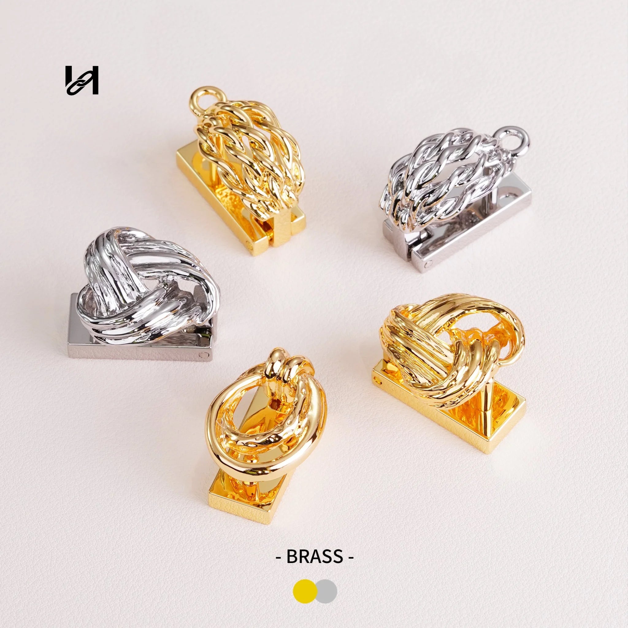 Brass Floral Closure Locks – Vintage Hardware for Trunks & Case - hardware