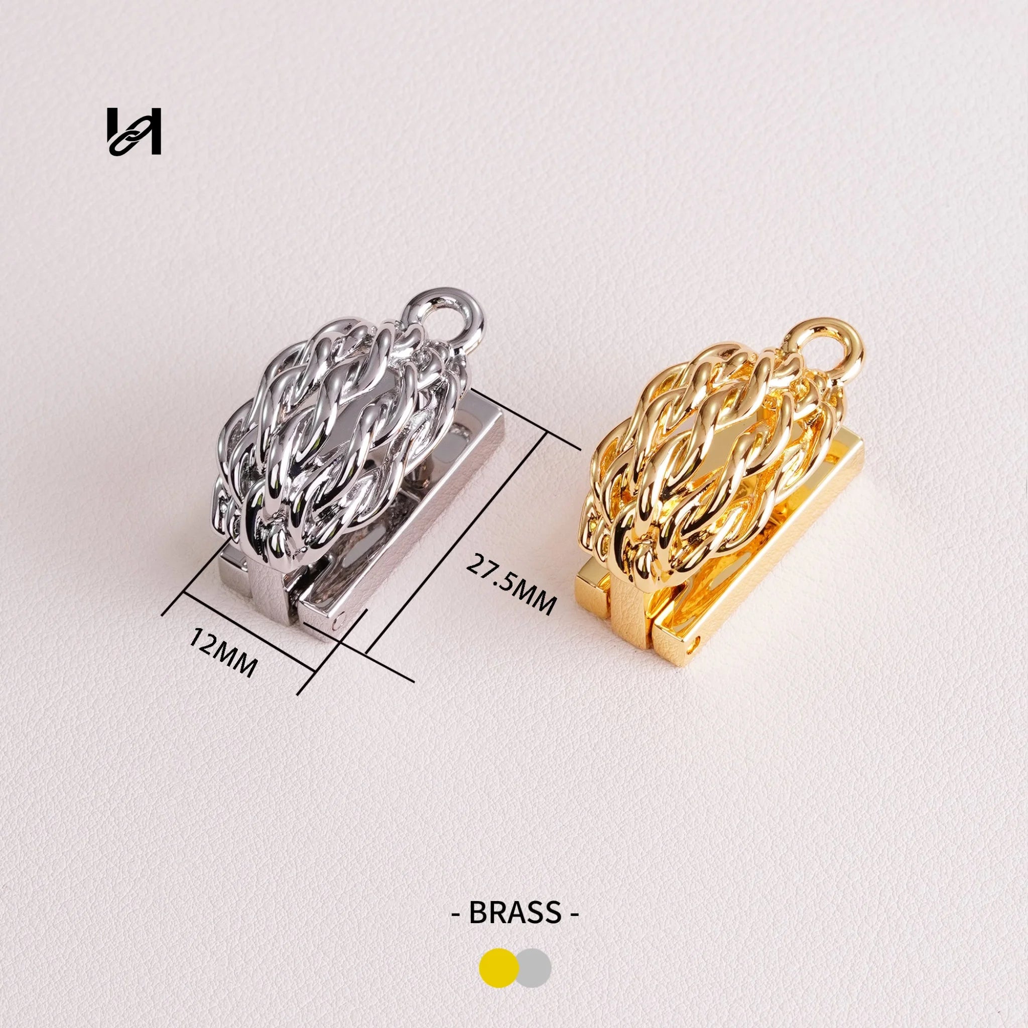 Brass Floral Closure Locks – Vintage Hardware for Trunks & Case - hardware