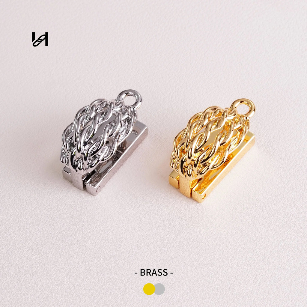 Brass Floral Closure Locks – Vintage Hardware for Trunks & Case - hardware