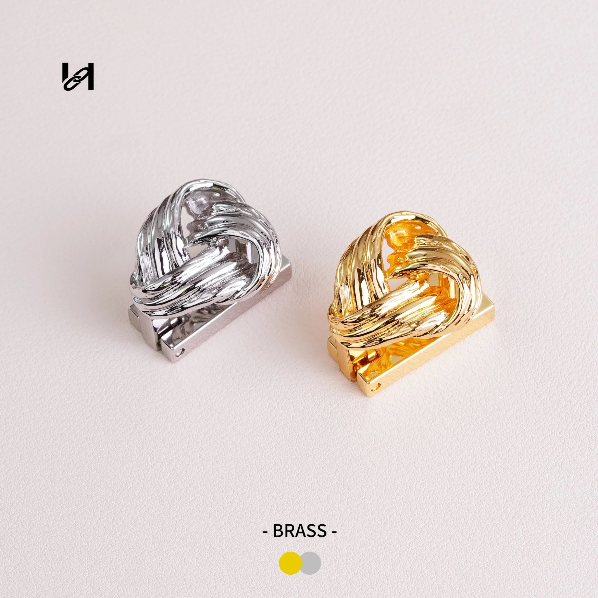 Brass Floral Closure Locks – Vintage Hardware for Trunks & Case - hardware