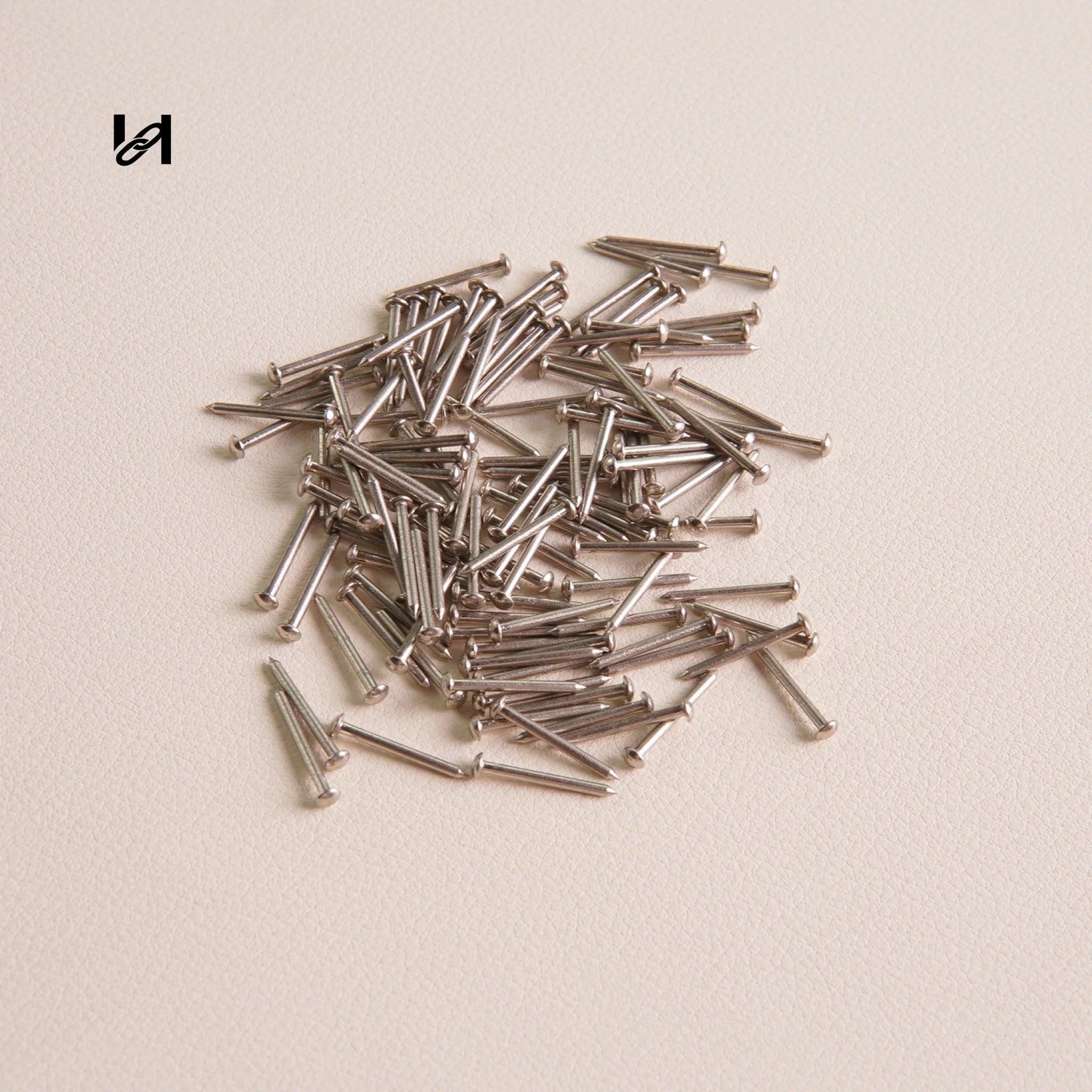 Brass Long Decorative Rivets & Perlage Setting Tool – Leather Craft Hardware for Handbags & Leather Goods