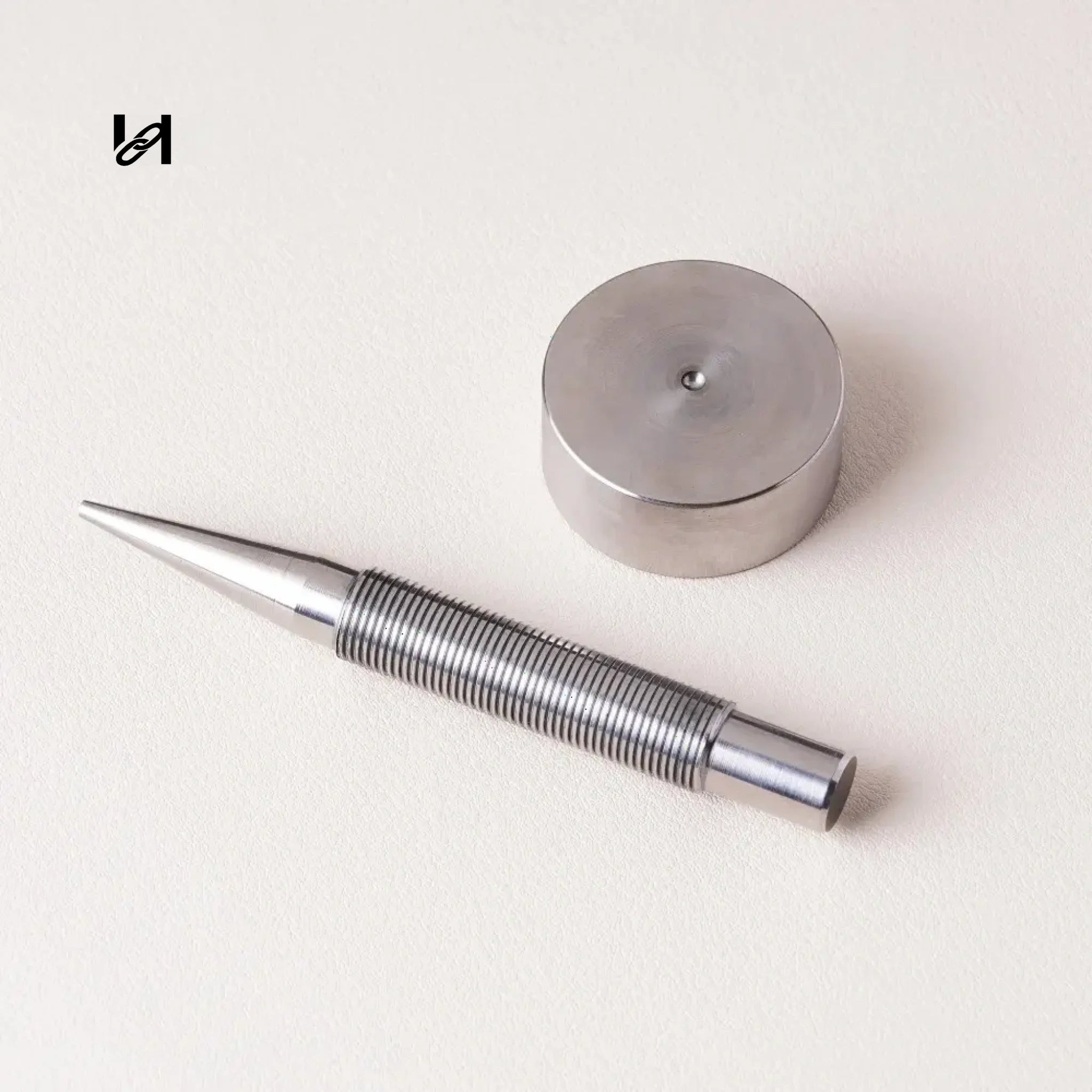 Brass Long Decorative Rivets & Perlage Setting Tool – Leather Craft Hardware for Handbags & Leather Goods