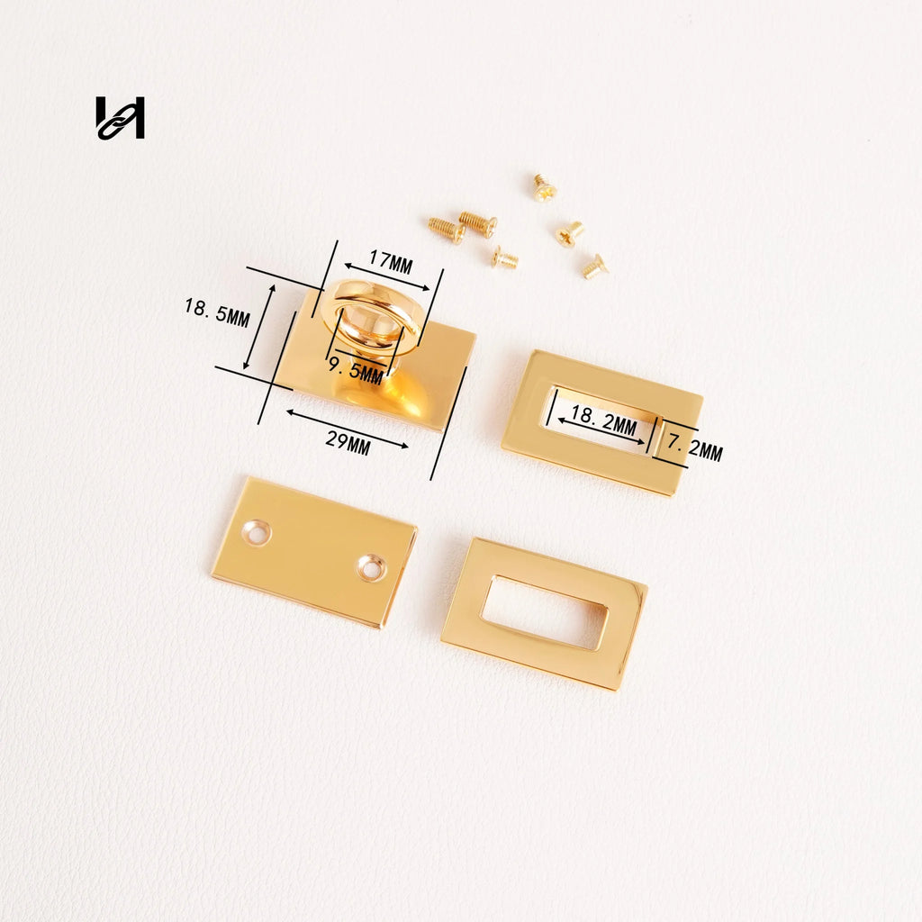 Circle-head Square Turn Lock - hardware