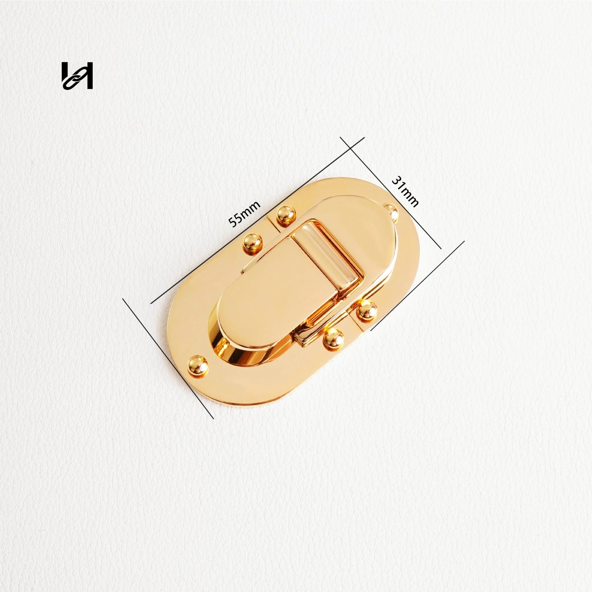 Clipper Closure Locks – Stainless Steel Hardware for Suitcases & Trunks-2 - hardware