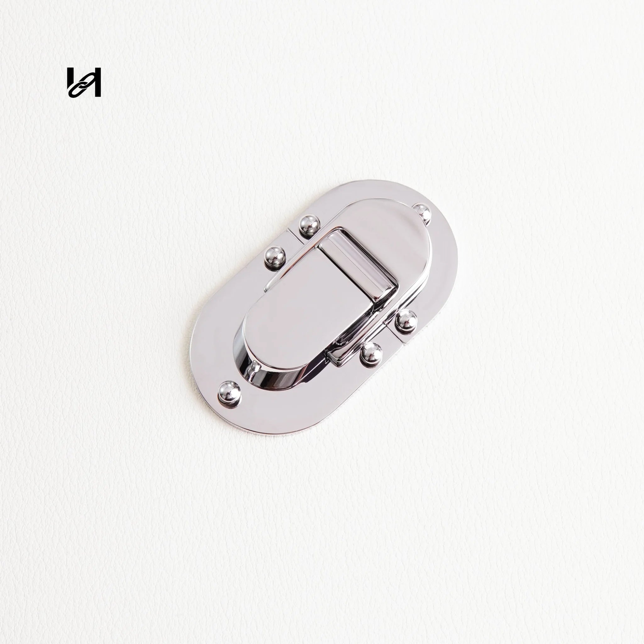 Clipper Closure Locks – Stainless Steel Hardware for Suitcases & Trunks-2 - silver - hardware