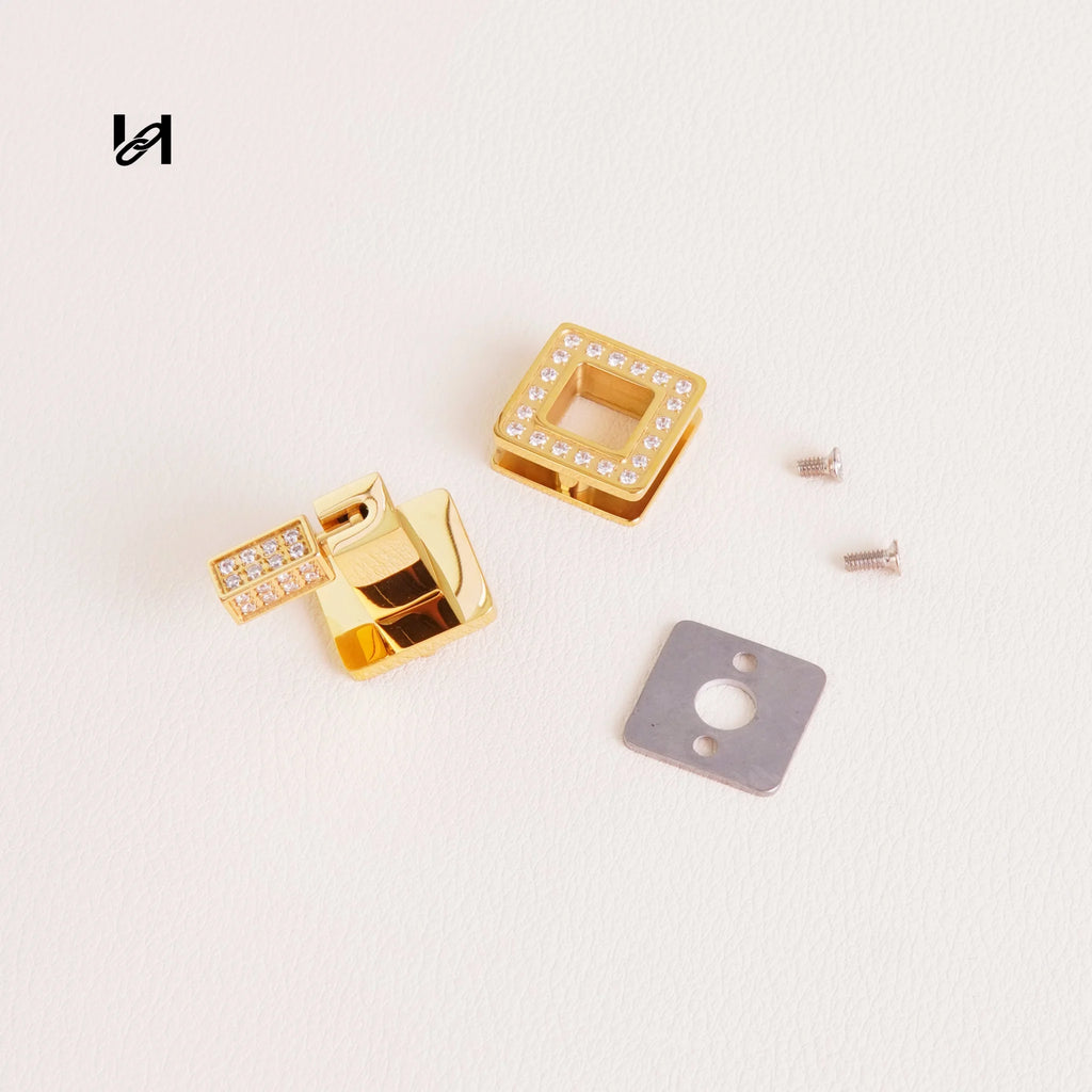 Crystal/Swarovski Latch Lock - hardware
