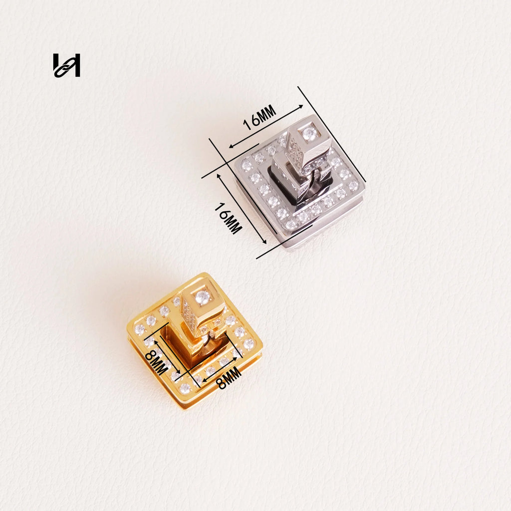 Crystal/Swarovski Latch Lock - hardware