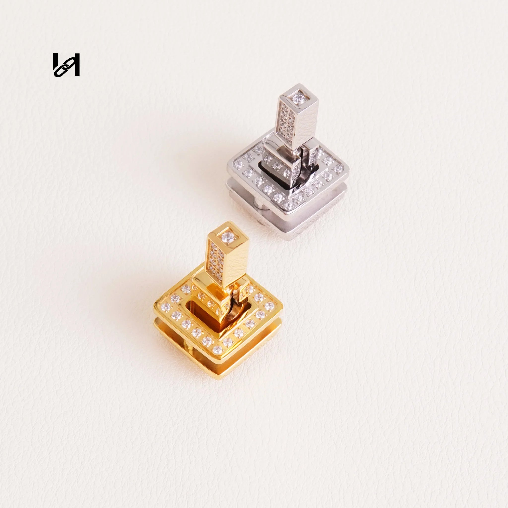 Crystal/Swarovski Latch Lock - hardware