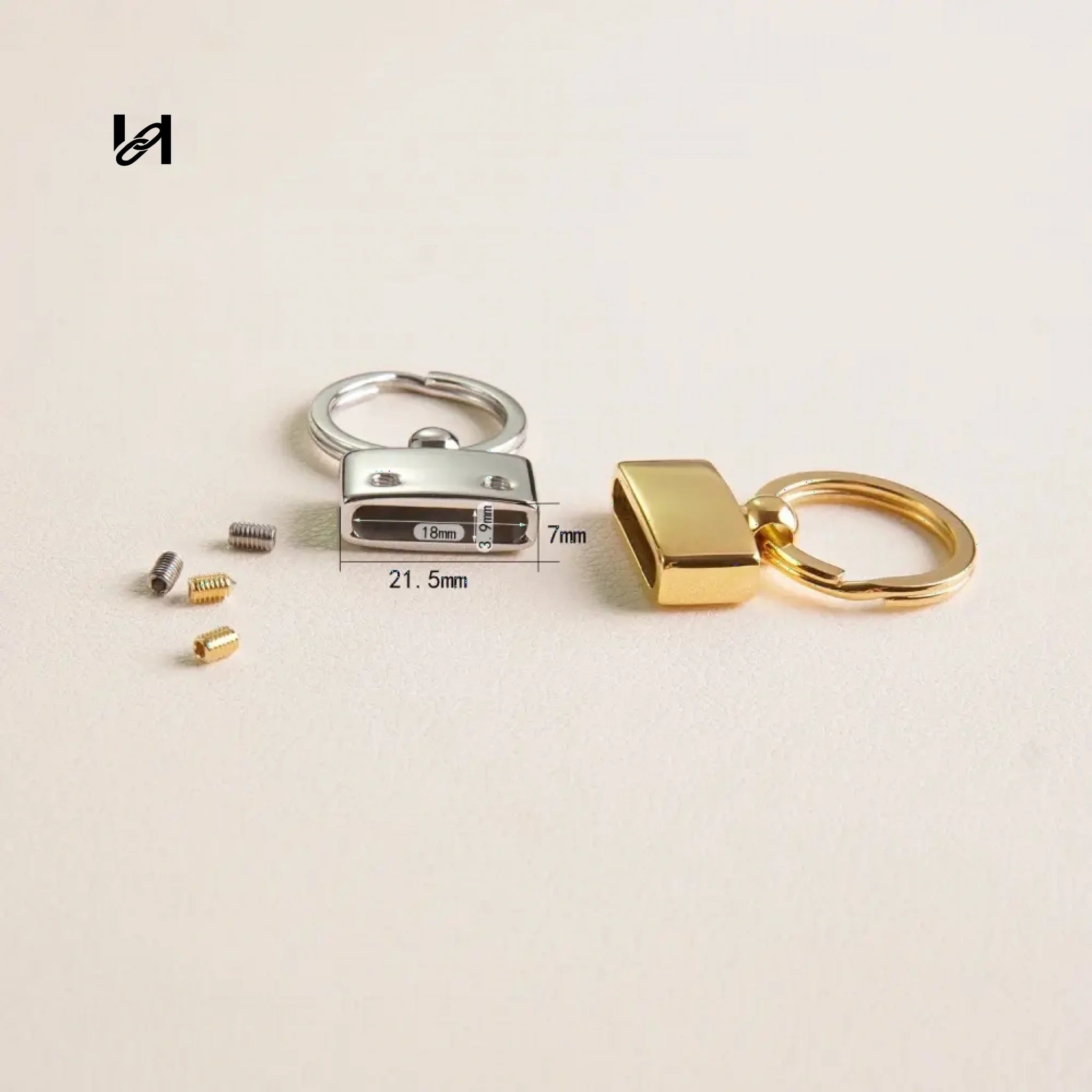 No Rotation Key ring - hardware