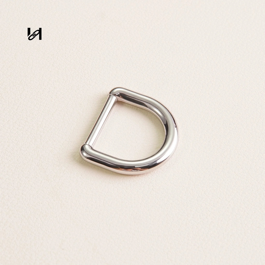 Custom 20mm Stainless Steel Round Wire D-Rings - hardware