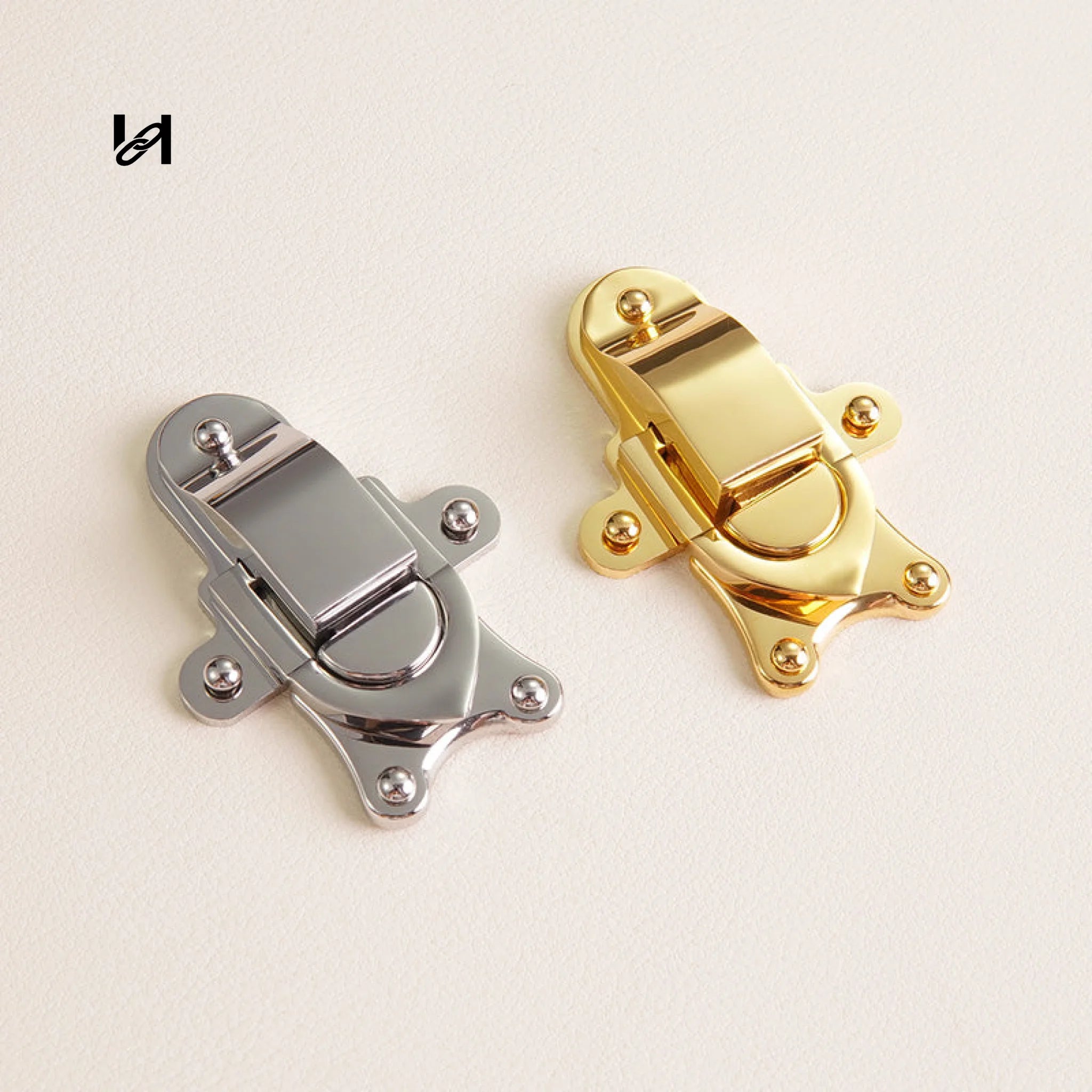 Custom Stainless Steel Clipper Closure Locks for Suitcases & Trunks-1 - hardware