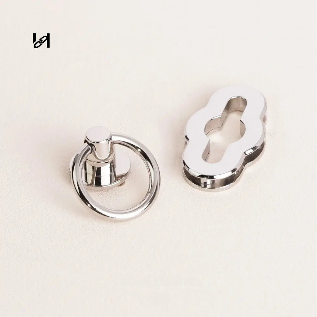 circle-ring oval turn twist lock - hardware
