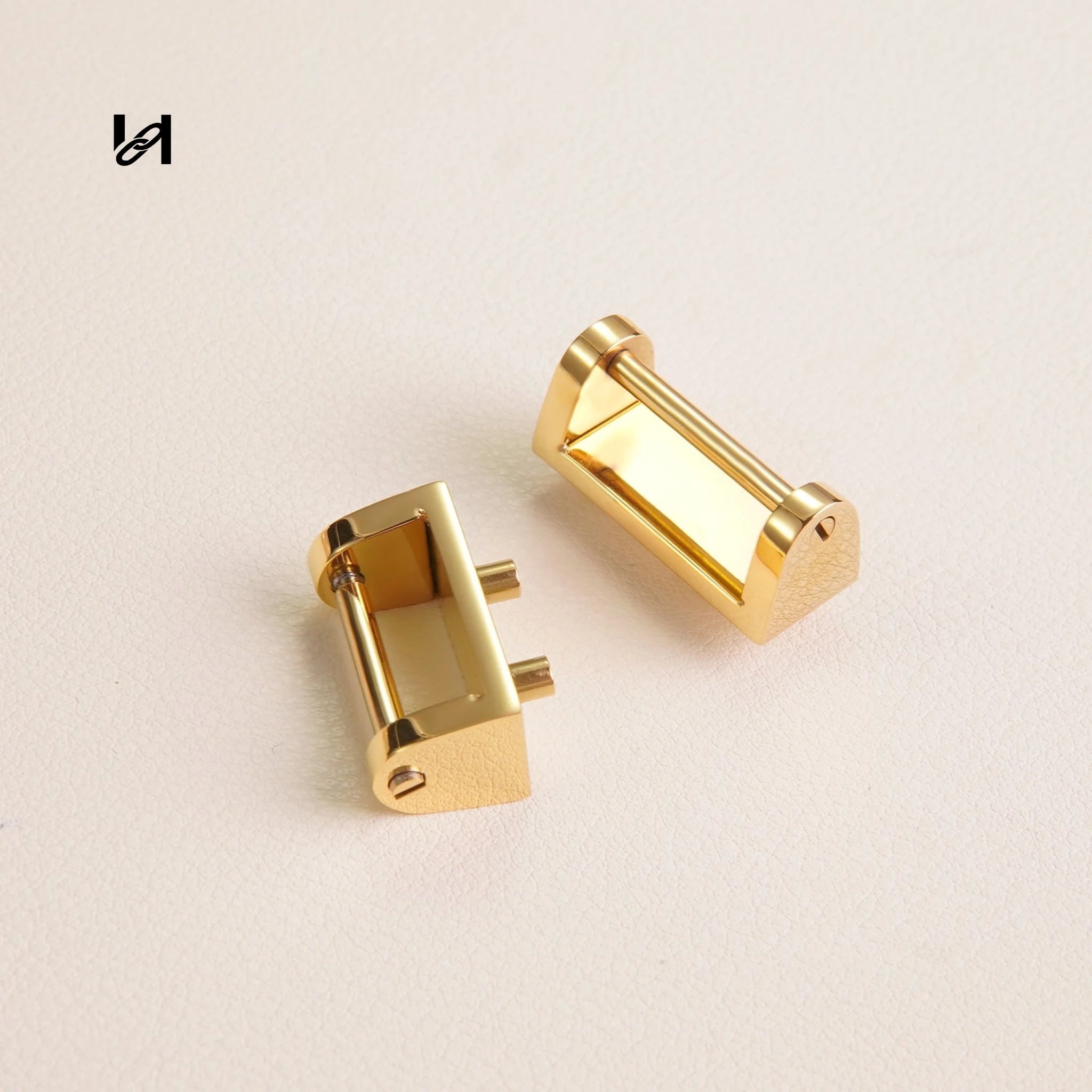 Custom Stainless Steel Handle Holder Connectors for Bags - hardware