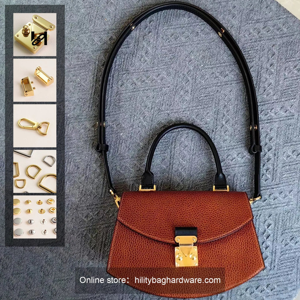 Custom Stainless Steel Handle Holder Connectors for Bags - hardware